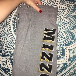 grey mizzou sweats